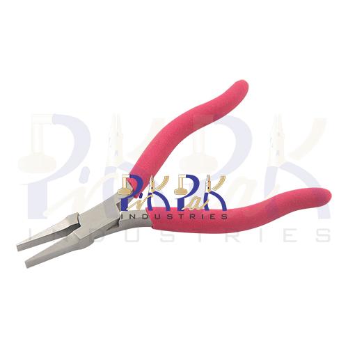 Flat Nose Pliers with Easy Handle.