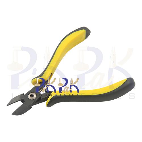 Black Oxide Precision Side Cutter, Lap Joint Construction.