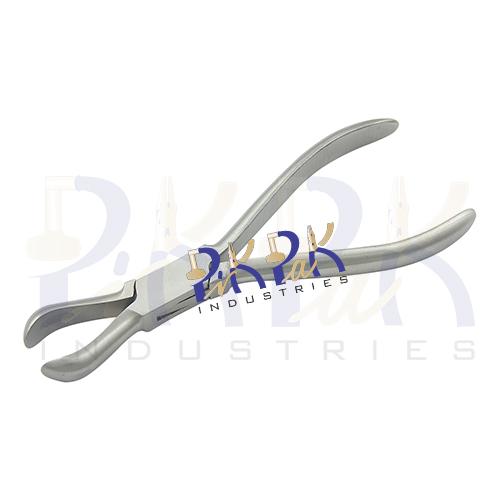 Ring Holding Pliers with Small Grove.