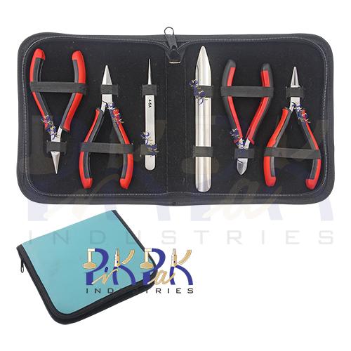 6 pieces Pliers & Tool Kit with Ergo Handles.
