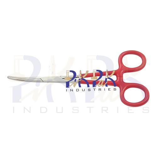 Curved Hemostat-Forceps.
