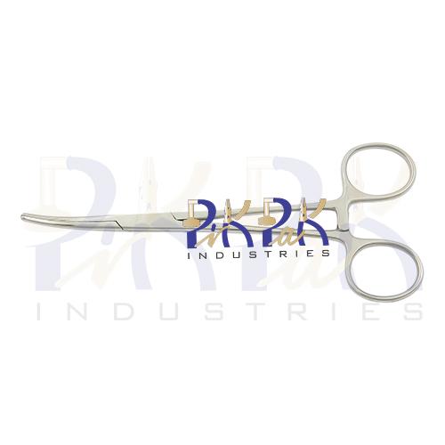 Curved Hemostat-Forceps.