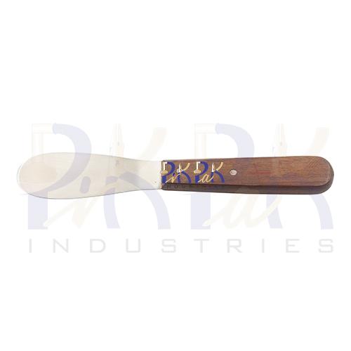 Spatula Rounded with Wooden Handle.