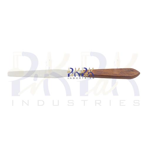 Spatula Tapered with Wooden Handle.