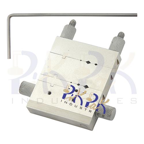 Multi Miter-Cutting Vise and Jig 45°, 60° and 90° Angles.