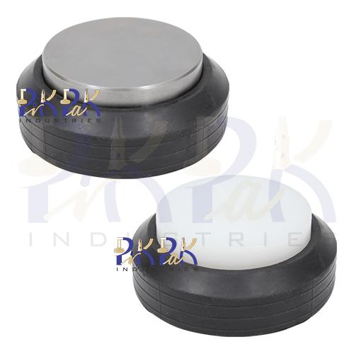 Steel & Nylon Anvil Block Set with Rubber Base.