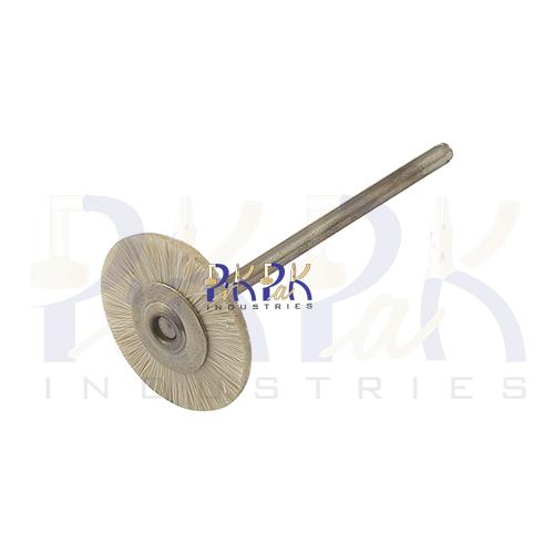 Mounted Wheel Soft Bristle Brush.