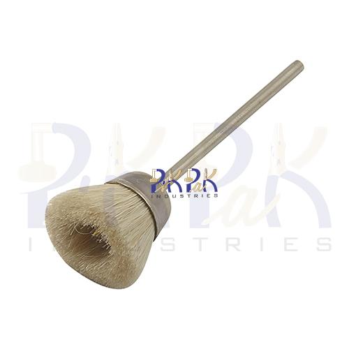 White Hair Cup Brush.