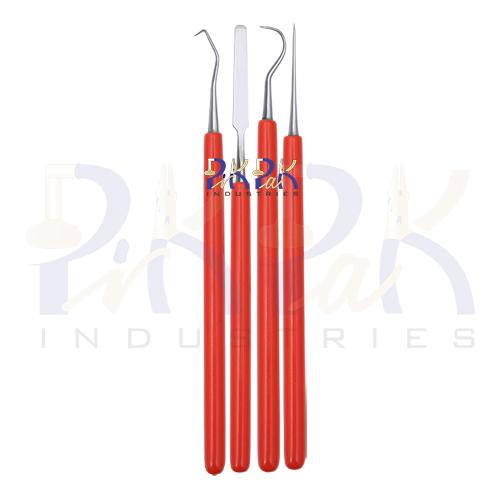 Wax Probe Set of 4 Pcs.
